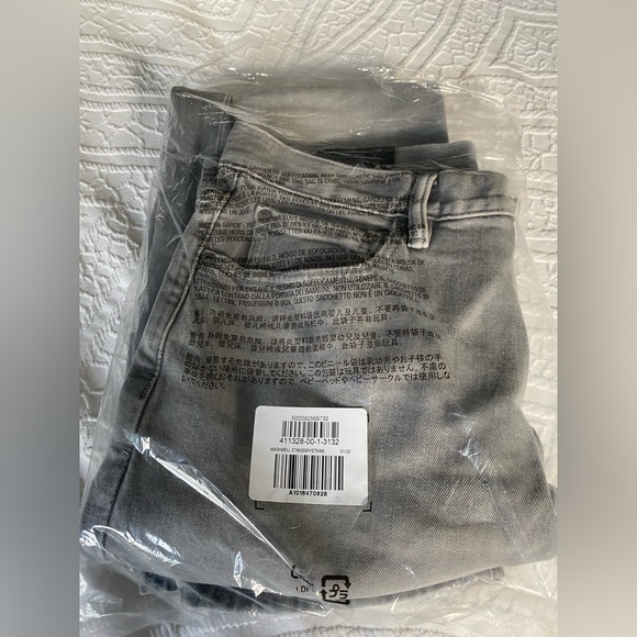Banana Republic Factory Straight Standard Jeans Gray - Picture 2 of 3